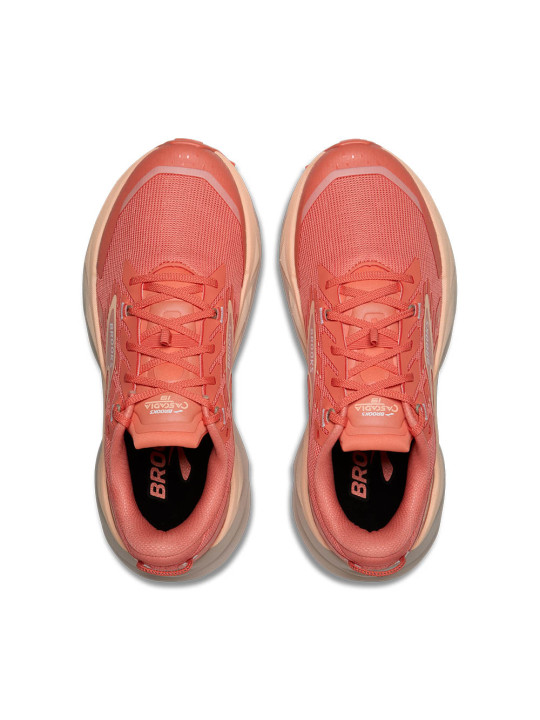 BROOKS Cascadia 19 Femme — Trail polyvalent & stable | 6 mm drop • 277,8 g • Réf 1204461B812