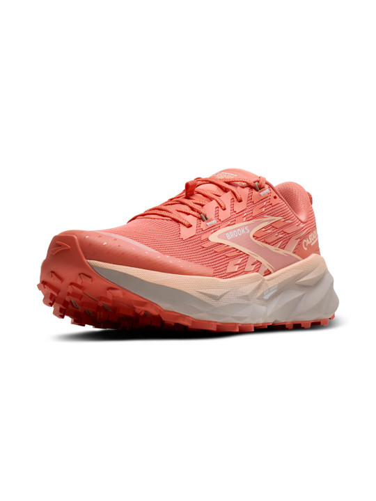 BROOKS Cascadia 19 Femme — Trail polyvalent & stable | 6 mm drop • 277,8 g • Réf 1204461B812