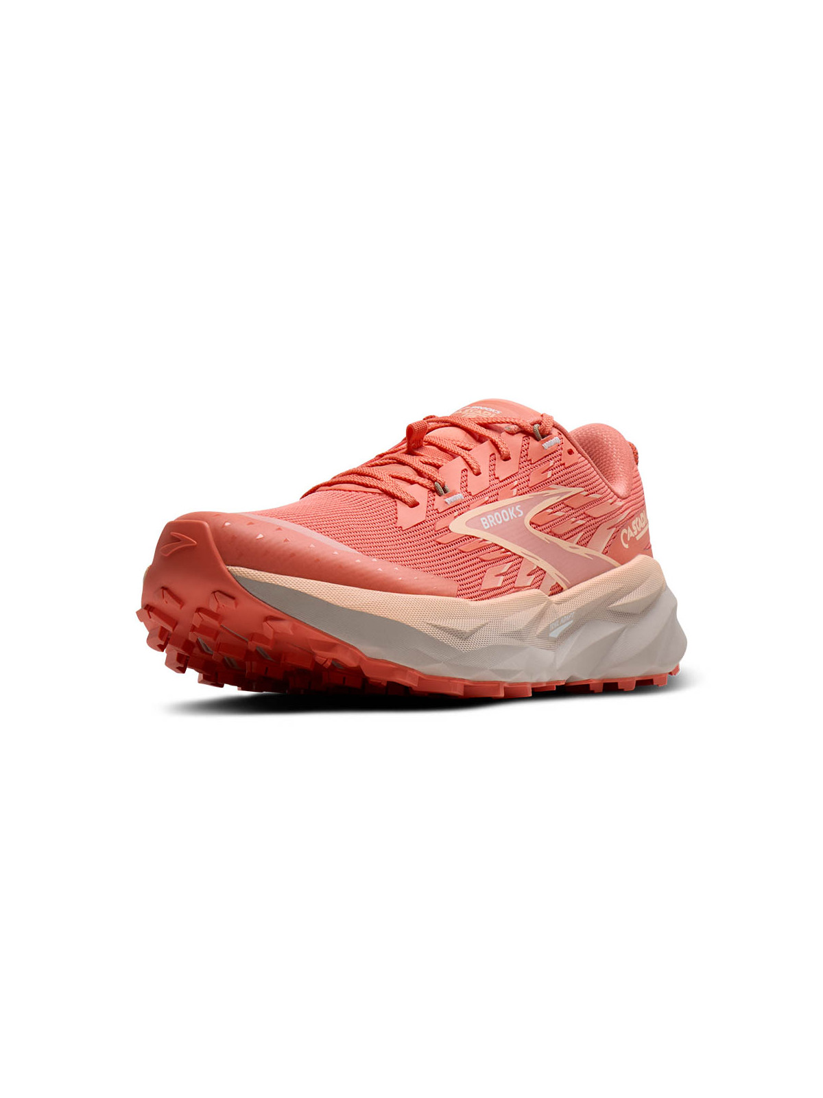 BROOKS Cascadia 19 Femme — Trail polyvalent & stable | 6 mm drop • 277,8 g • Réf 1204461B812
