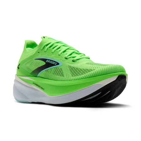 BROOKS Hyperion Max 3 Mens — Green Gecko/Black/Blue | Vitesse & amorti • 1104671D318