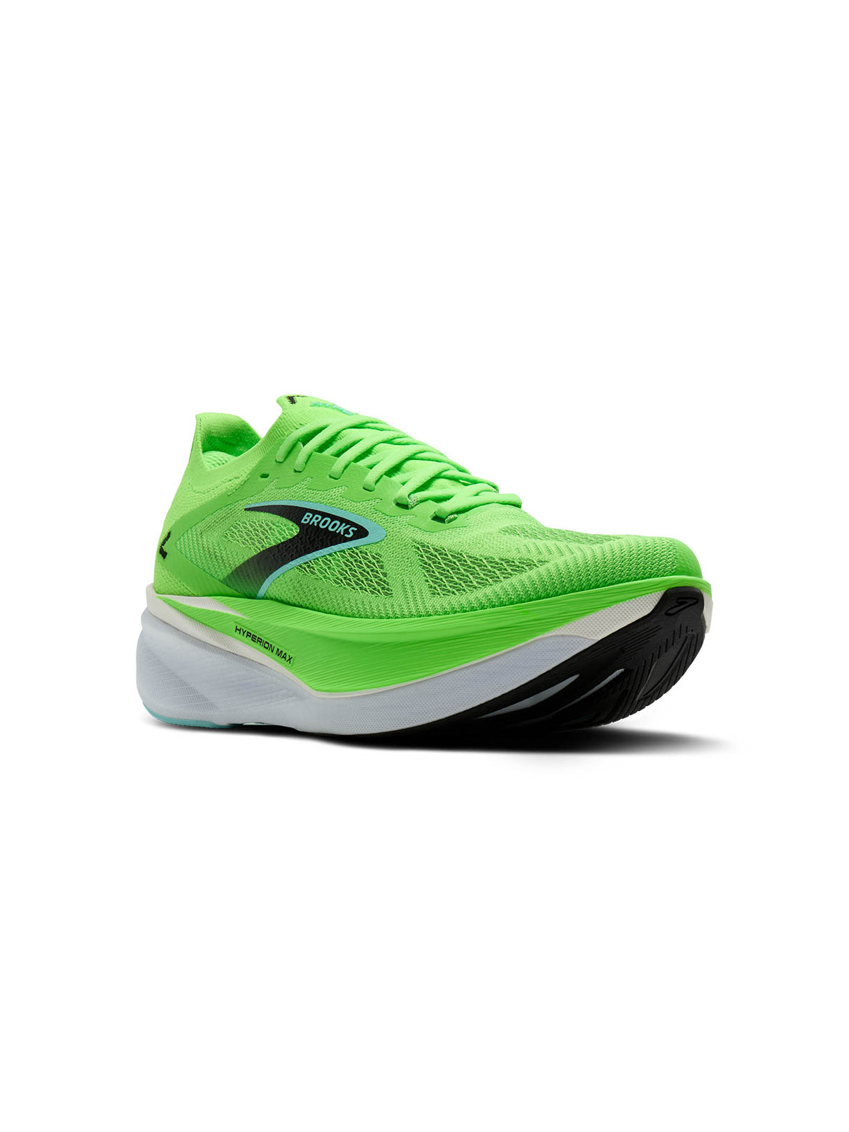 BROOKS Hyperion Max 3 Mens — Green Gecko/Black/Blue | Vitesse & amorti • 1104671D318