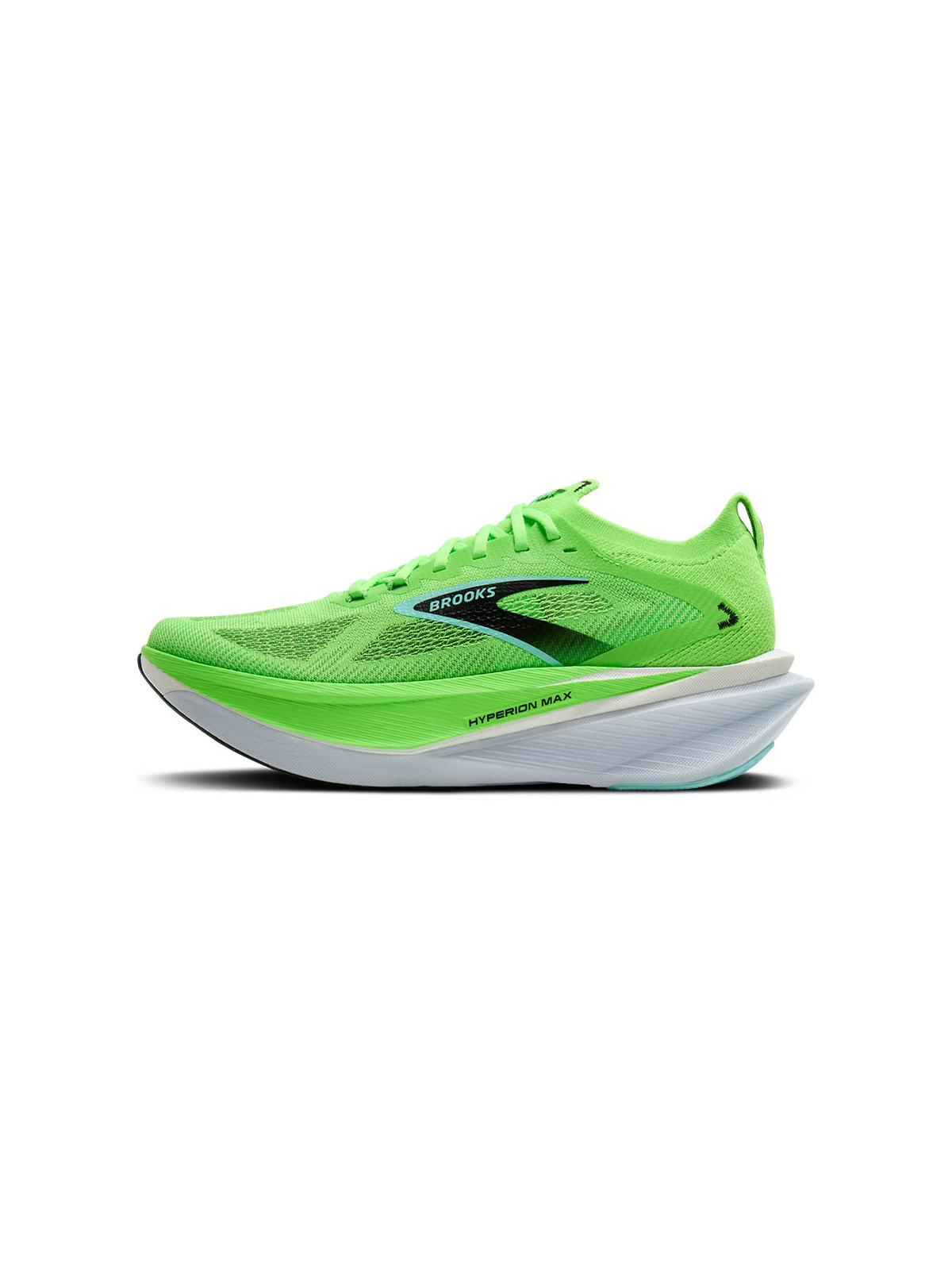 BROOKS Hyperion Max 3 Mens — Green Gecko/Black/Blue | Vitesse & amorti • 1104671D318