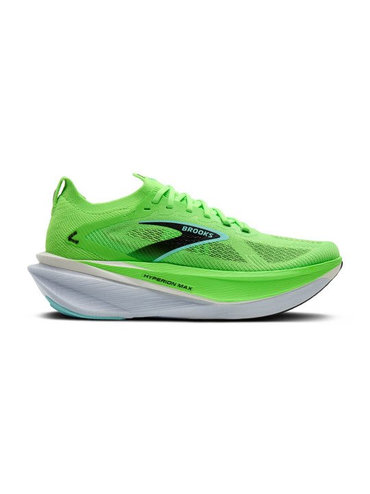 BROOKS Hyperion Max 3 Mens — Green Gecko/Black/Blue | Vitesse & amorti • 1104671D318