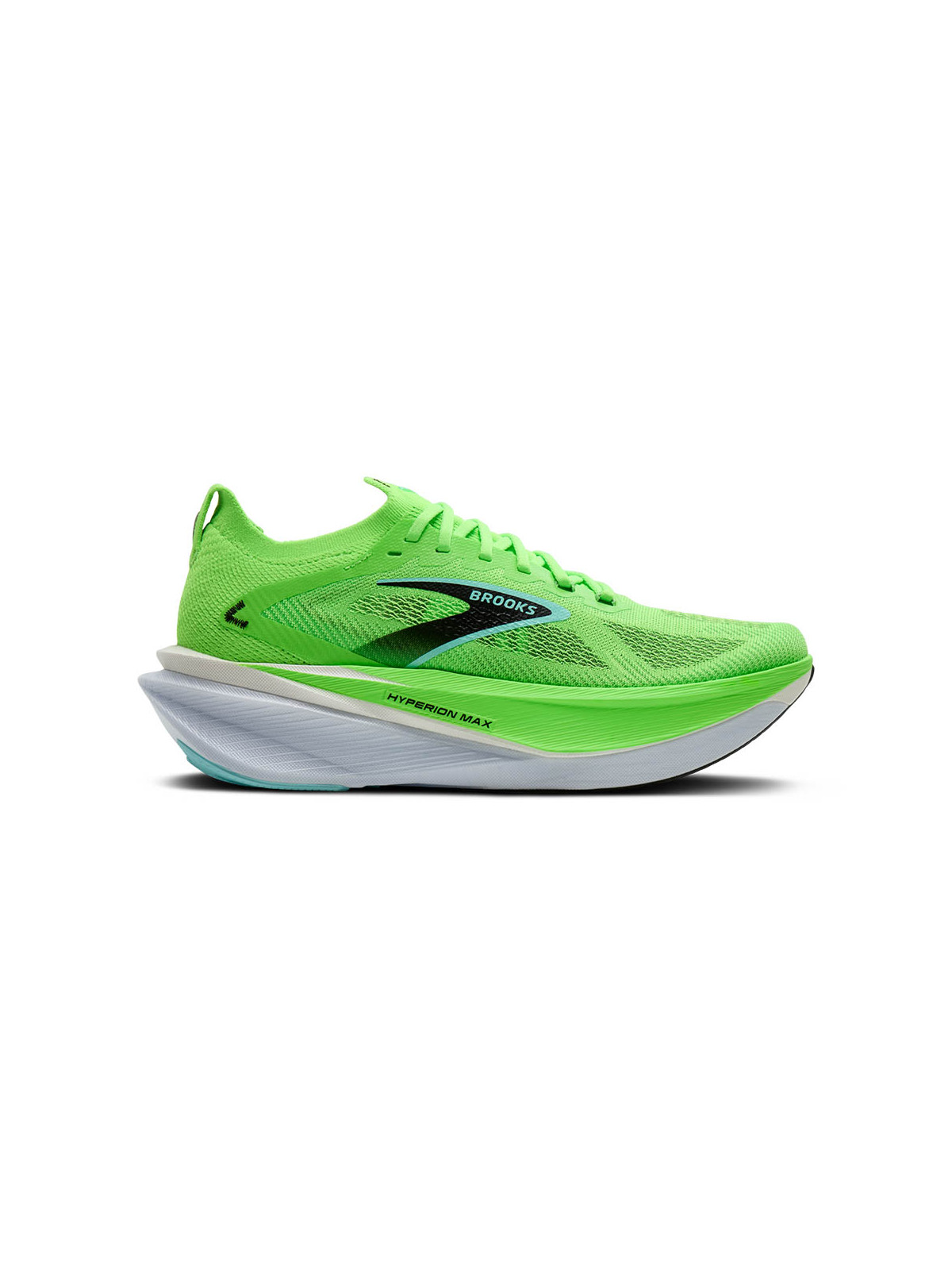 BROOKS Hyperion Max 3 Mens — Green Gecko/Black/Blue | Vitesse & amorti • 1104671D318