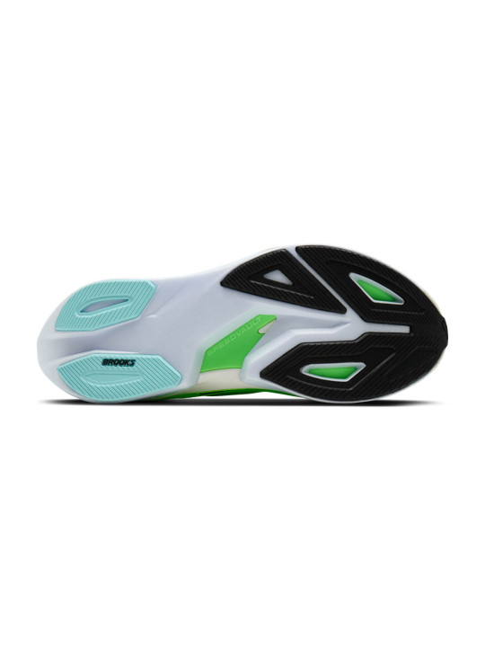 BROOKS Hyperion Max 3 Mens — Green Gecko/Black/Blue | Vitesse & amorti • 1104671D318