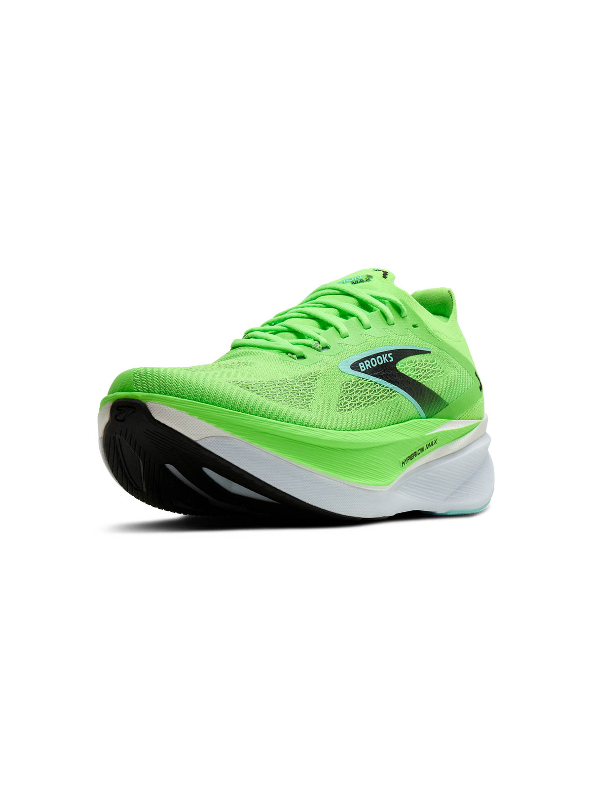 BROOKS Hyperion Max 3 Mens — Green Gecko/Black/Blue | Vitesse & amorti • 1104671D318