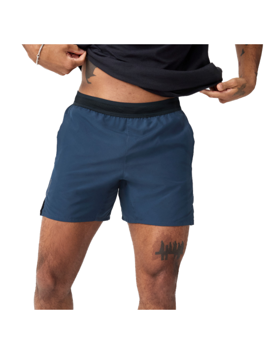 BROOKS Dash 2‑in‑1 Short Mens — Midnight Run/Black | Short running 2‑in‑1 • 211584428