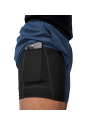 BROOKS Dash 2‑in‑1 Short Mens — Midnight Run/Black | Short running 2‑in‑1 • 211584428