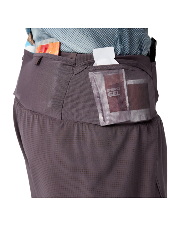 BROOKS High Point 5" 2‑in‑1 Short 2.0 Mens — Dk Russet | Short running 2‑en‑1 • 211495264