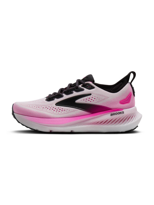   BROOKS Glycerin 23 Womens — White/Phantom/Cyber Pink — Réf 1204651B111 | Amorti ultra‑doux & soutien GTS
