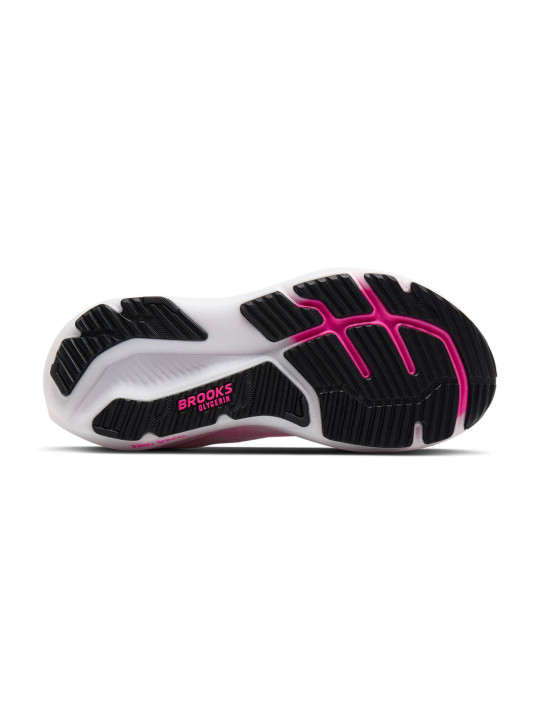   BROOKS Glycerin 23 Womens — White/Phantom/Cyber Pink — Réf 1204651B111 | Amorti ultra‑doux & soutien GTS