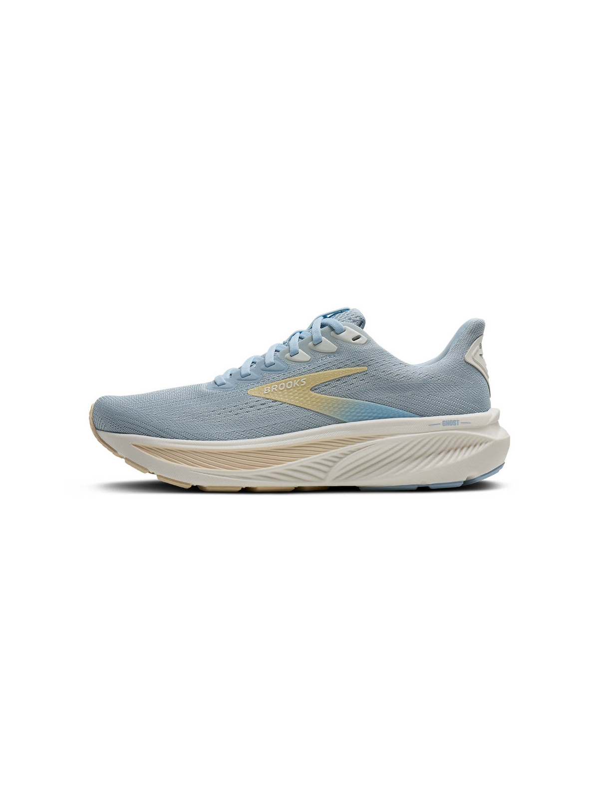 BROOKS Ghost 17 Womens — Skyway/Coconut/Sand — Réf 1204311B431 | Confort équilibré & polyvalence