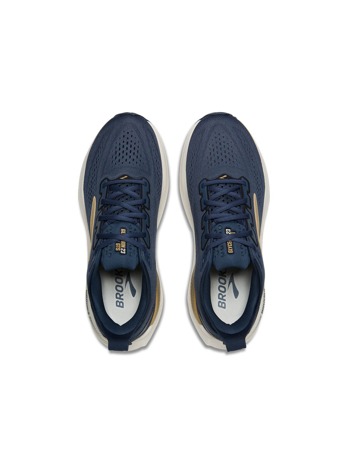 BROOKS Glycerin GTS 23 Mens — Blue/Spellbound/Starfish — Réf 1105031D420 | Amorti moelleux & GuideRails™