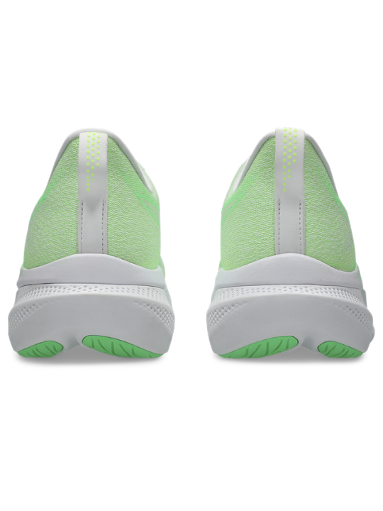   ASICS GLIDERIDE MAX 2 Femme — White / Vital Green — Réf 1012B928-100 | Chaussure running