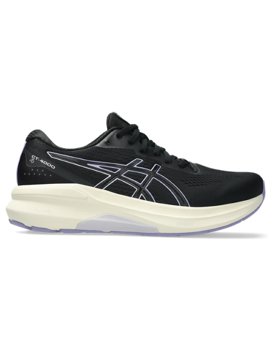 ASICS GT‑4000 4 Femme — Black / Bluebell — Réf 1012B674-002 | Chaussure running stabilité