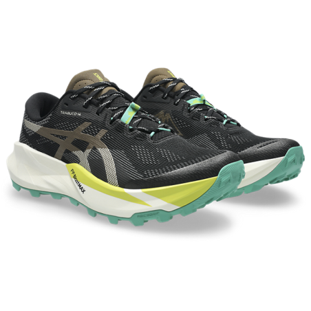 ASICS TRABUCO 14 — BLACK / CLAY CANYON — Réf 1011C166-001 | Chaussure trail adhérence & protection