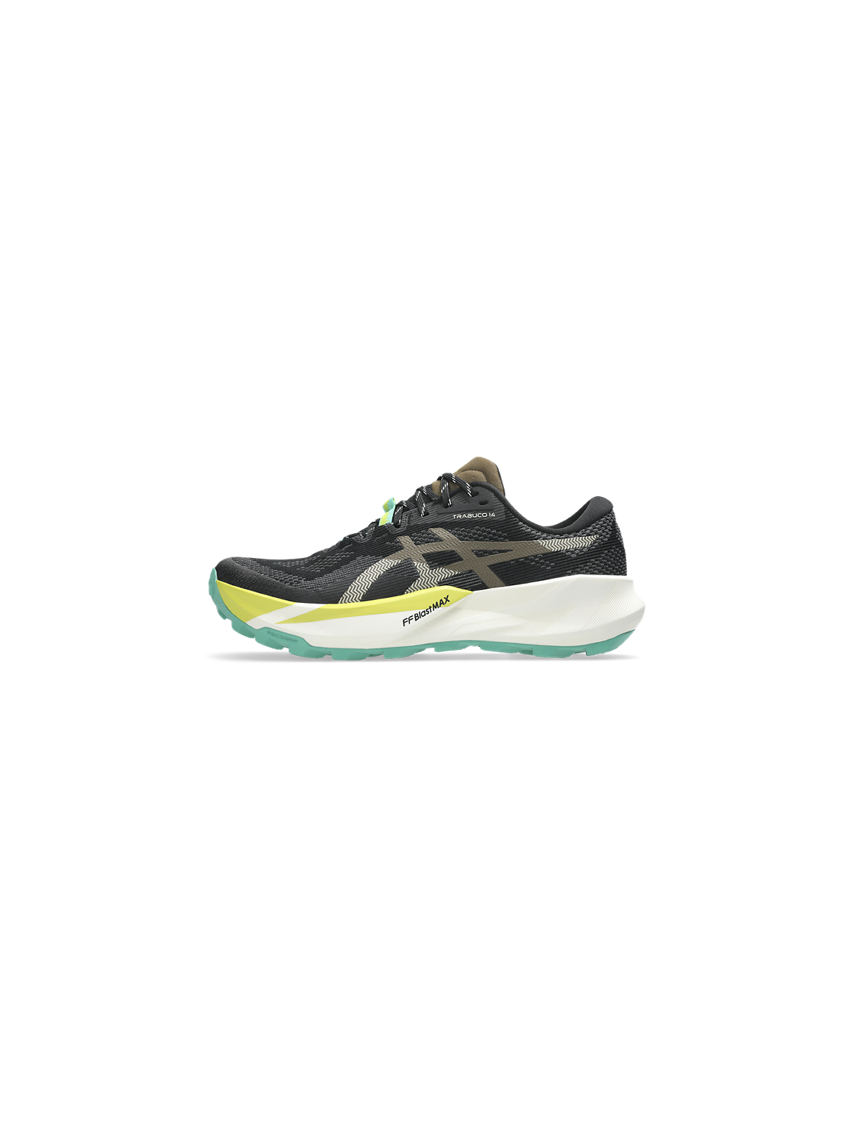   ASICS TRABUCO 14 — BLACK / CLAY CANYON — Réf 1011C166-001 | Chaussure trail adhérence & protection