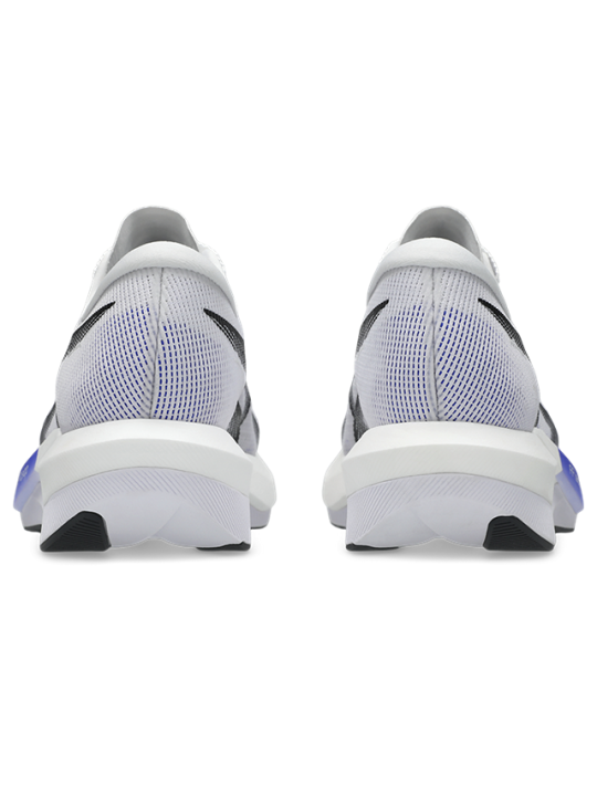   ASICS MAGIC SPEED 5 — WHITE / BLACK — Réf 1013A183-100 | Chaussure route réactive & compétition