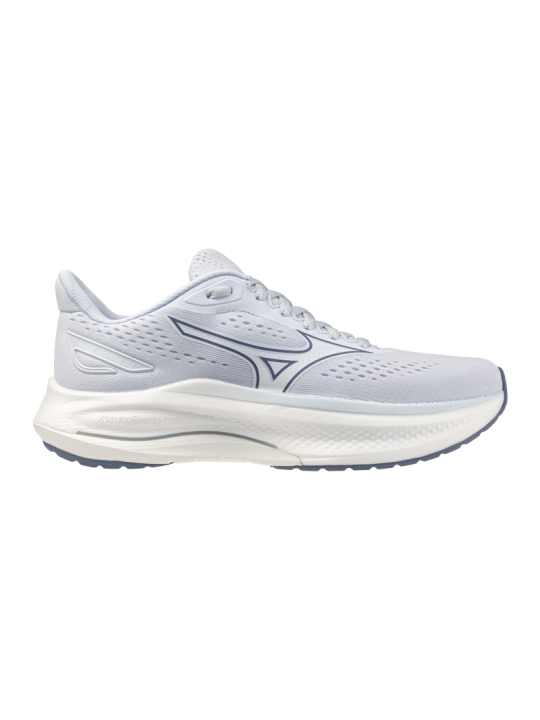   WAVE INSPIRE 22 WOMEN — Ancient Water/White/Ice Water — Réf J1GD264424 | Chaussure route stabilité & amorti ENERZYnxt