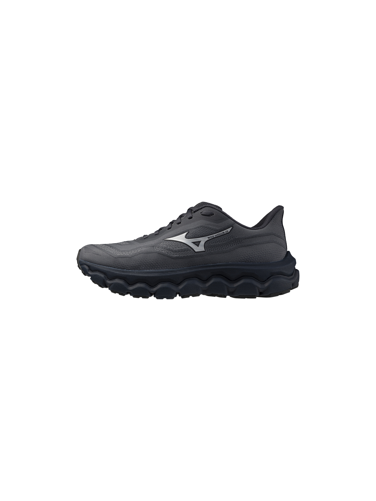   WAVE HORIZON 9 MEN — India Ink/Galaxy Silver/Black — Réf J1GC262602 | Stabilité maximale & amorti ENERZY