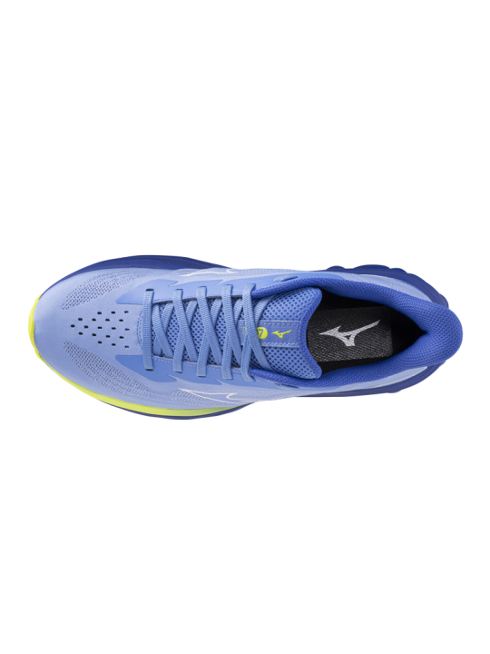   WAVE SKYRISE 7 WOMEN — Ultramarine/White/Dazzling Blue — Réf J1GD260921 | Amorti ENERZY NXT & stabilité