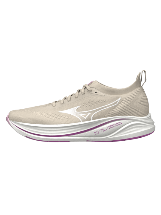 MIZUNO NEO ZEN 2 WOMEN — Summer Sand/White/Cattleya Orchid | Daily trainer réactif • J1GD268625
