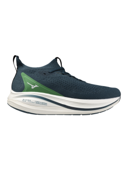 MIZUNO NEO VISTA 2 Men — Reflecting Pond/White/Goblin Green — Réf J1GC253452 | Amorti & retour d'énergie