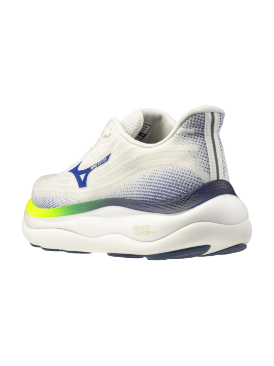   WAVE SKY 9 MEN — Snow White/Surf the Web/Lightning Yellow — Réf J1GC250251 | Amorti ENERZY NXT Nitrogen Infused