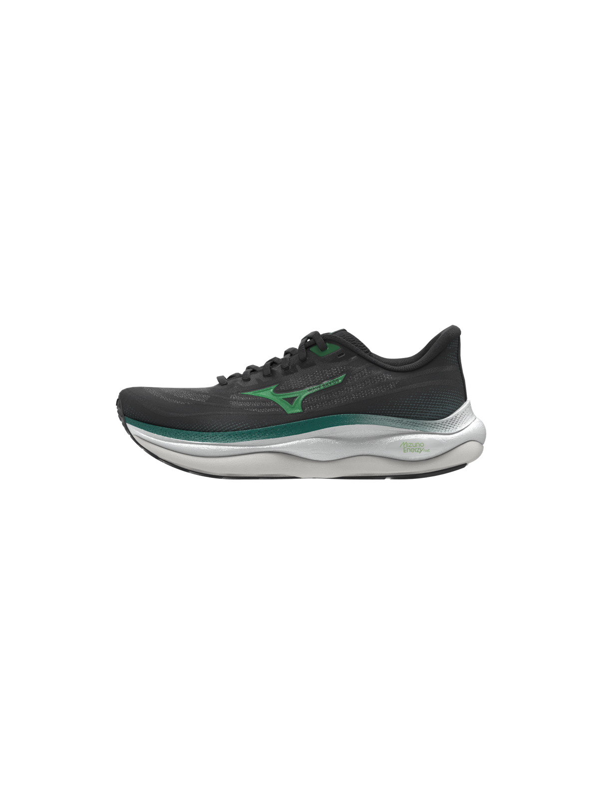   WAVE SKY 9 MEN — Black/Goblin Green/Alpine Green — Réf J1GC250255 | Amorti ENERZY NXT Nitrogen Infused