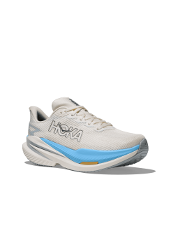 HOKA W Mach X 3 Femme — WHITE / ALABASTER — Réf 1168721‑WBS
