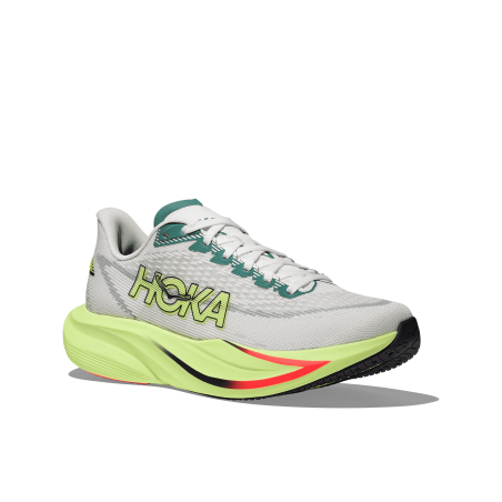 HOKA W Mach 7 Femme — FROST / NEON YUZU — Réf 1171938‑FYZ