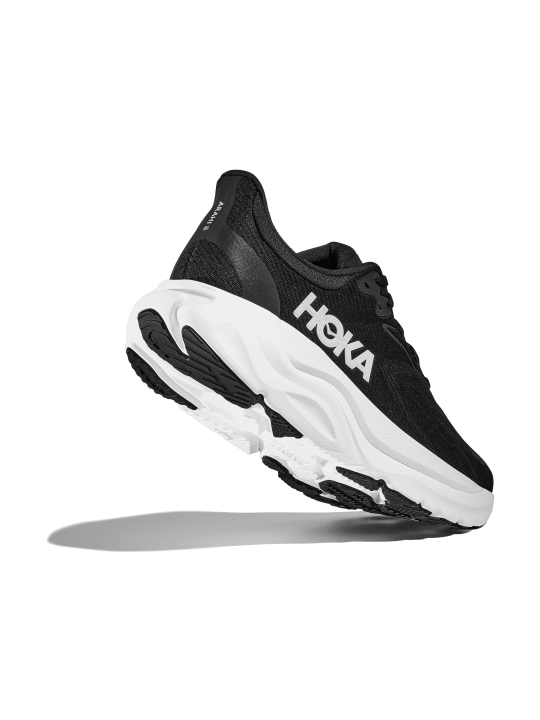   HOKA W Arahi 8 Femme — BLACK / WHITE — Réf 1168691‑BWHT