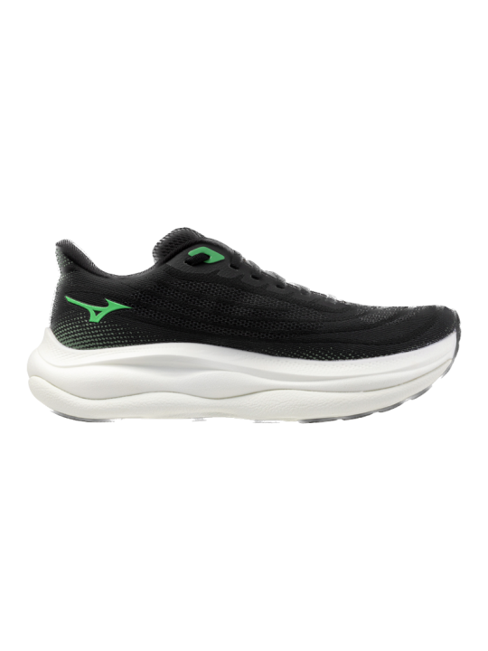   WAVE SKY 9 MEN — Black/Goblin Green/Alpine Green — Réf J1GC250255 | Amorti ENERZY NXT Nitrogen Infused
