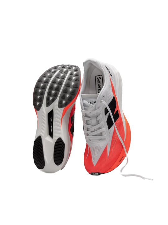 NEW BALANCE SC Elite Femme — Red | Course & Plaque Carbone • WRCELLR5