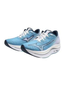 MIZUNO WAVE REBELLOIN FLASH 2 — Liberty / White | Chaussure route performance • J1GD2435-91