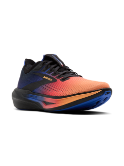 BROOKS Hyperion 3 Femme — Blue/Coral/Papaya | Légèreté & réactivité • 1204531B478