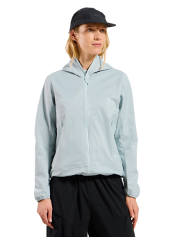 ODLO Jacket Hardshell ESSENTIAL 2.5L WATERPROOF Femme — Baby Blue • 529931_20386