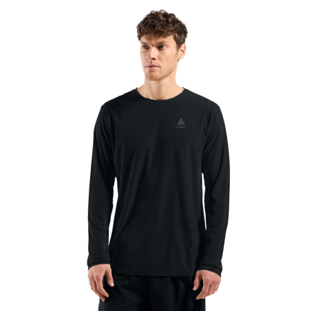 ODLO Zeroweight Chill‑Tec L/S Crew Homme — BLACK • 315702‑15000