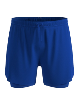 ODLO Short ZEROWEIGHT 5" 2‑in‑1 Homme — Dazzling Blue