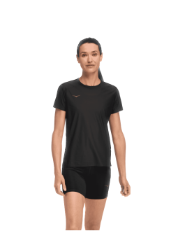 HOKA Airolite SS 2.0 Femme — Black | Tee‑shirt running