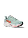 HOKA CLIFTON 10 Homme — Chaussure Running Sage / Neon Flame | 1162030‑SGNN