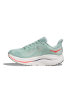 HOKA CLIFTON 10 Homme — Chaussure Running Sage / Neon Flame | 1162030‑SGNN