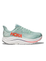 HOKA CLIFTON 10 Homme — Chaussure Running Sage / Neon Flame | 1162030‑SGNN