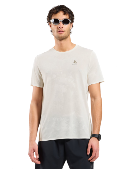 ODLO ZEROWEIGHT ENGINEERED CHILL‑TEC Homme — T‑shirt Running Gardenia | 316082‑10505