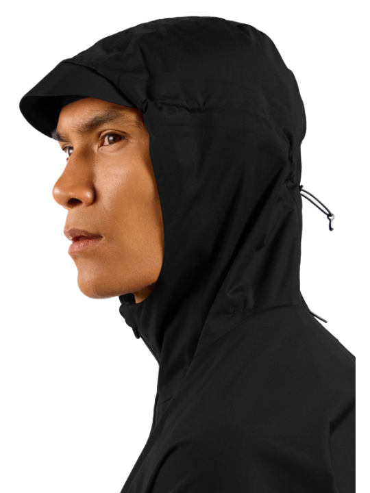 ODLO X‑ALP WATERPROOF — Jacket Noir Homme | Veste imperméable légère et respirante | 313702_15001