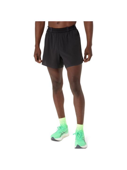 ASICS METARUN 5IN SHORT Homme — PERFORMANCE BLACK | Short running 5" respirant — 2011D436-001