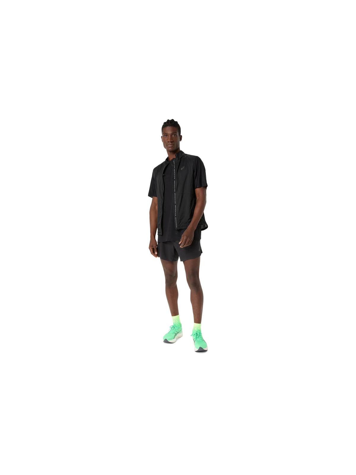 ASICS METARUN 5IN SHORT Homme — PERFORMANCE BLACK | Short running 5" respirant — 2011D436-001