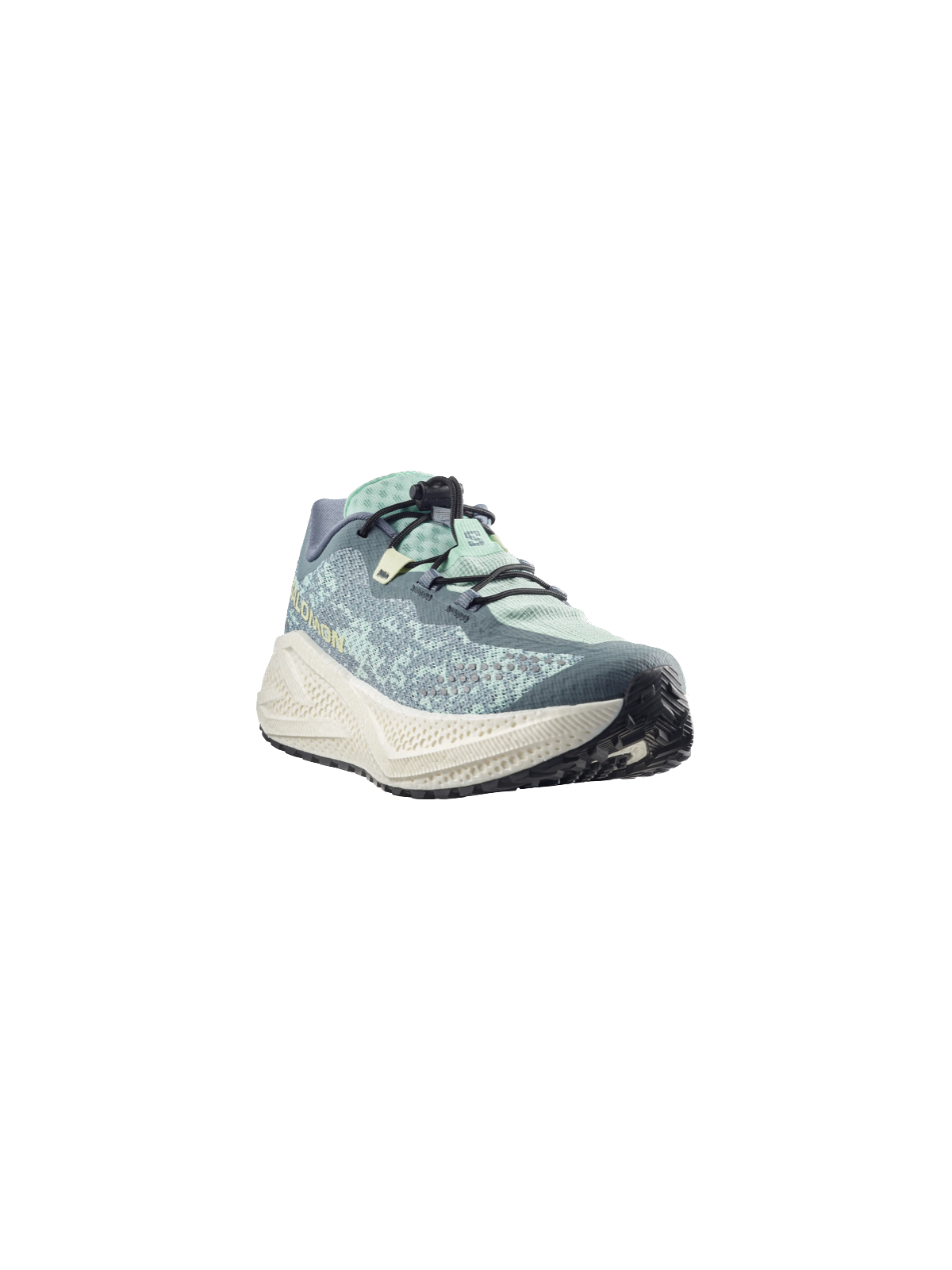 SALOMON AERO GLIDE 4 GRVL Femme — Stormy Weather / Lichen / Vanilla Ice | Course quotidienne — L49175700