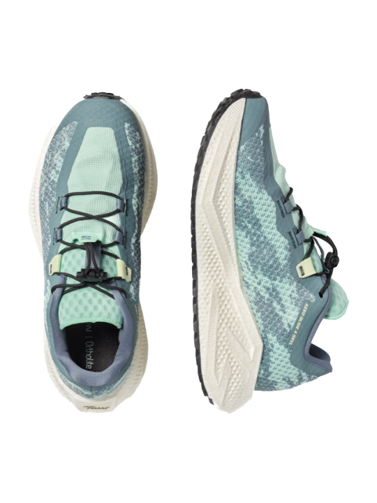 SALOMON AERO GLIDE 4 GRVL Femme — Stormy Weather / Lichen / Vanilla Ice | Course quotidienne — L49175700