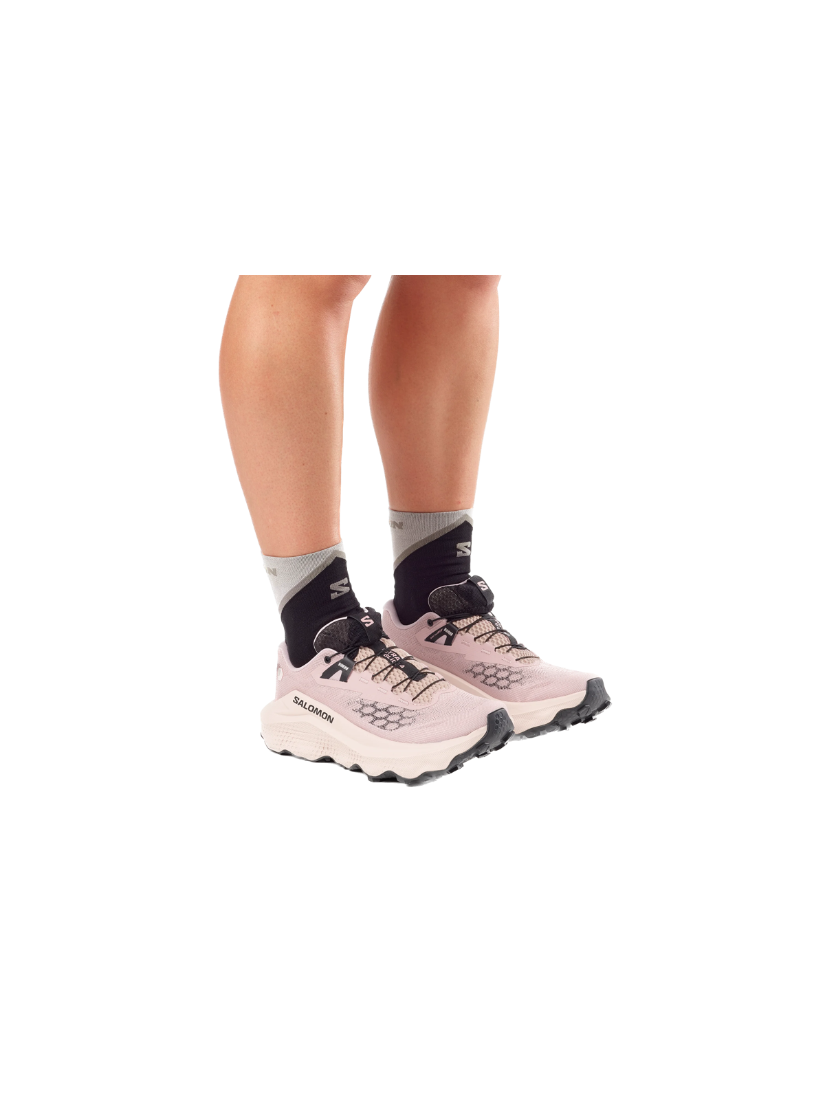 SALOMON ULTRA GLIDE 4 Femme — Shadow Gray / Tapioca / Black | Trail longue distance — L49149200